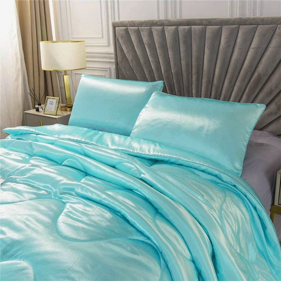 NEW 5pcs Silky Soft Comforter Set Sexy Luxury Ultra Soft - Picture 14 of 16